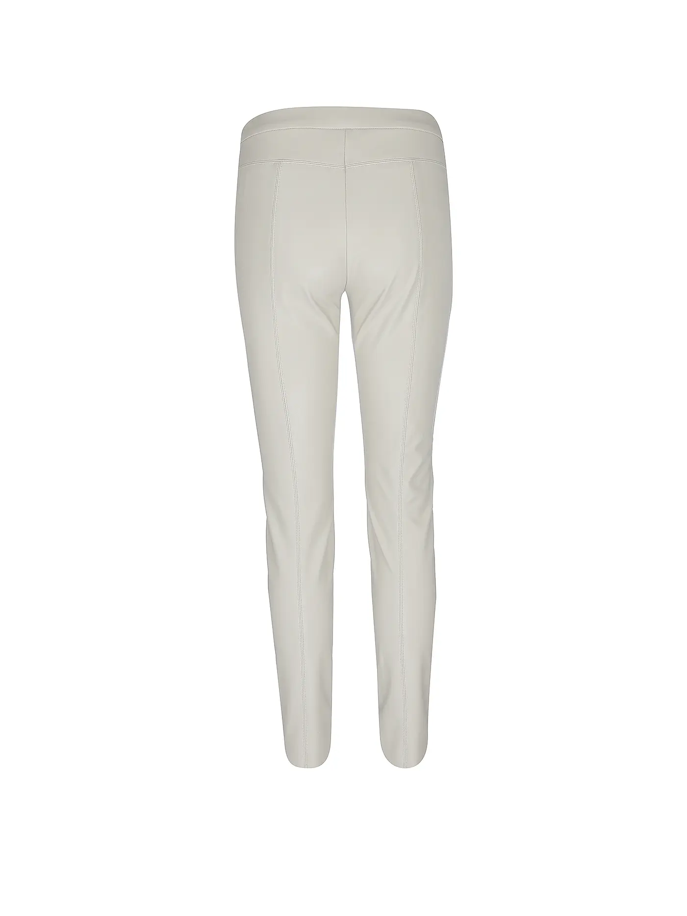 RAFFAELLO ROSSI | Hose in Lederoptik Skinny Fit Resa | creme
